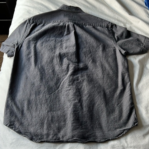 H&M Regular Fit Short-sleeved Oxford Shirt - Picture 2 of 6